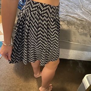 Spotted Blue & White Skirt
